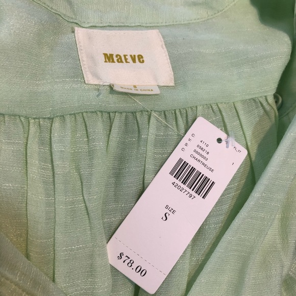 Anthropologie Maeve Blouse NWT - Picture 4 of 6